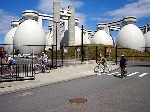 Deer Island Waste Water Treatment Plant